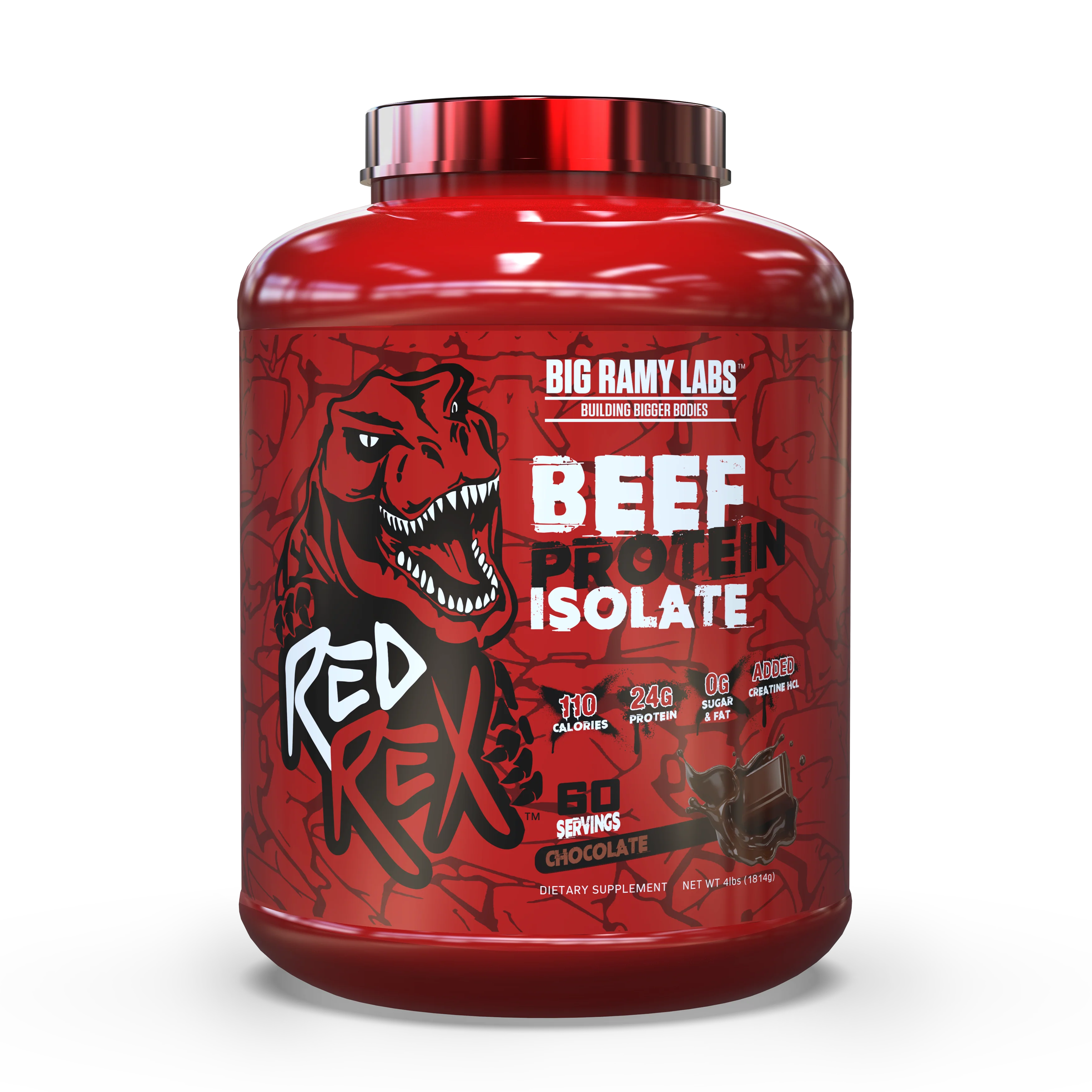RED REX Beef Protein Isolate - 1814g (60 Servings) 