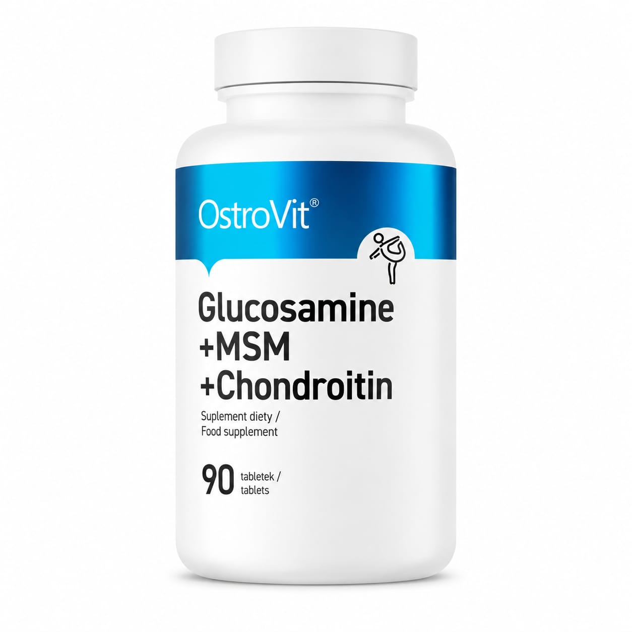 OstroVit Glucosamine + MSM + Chondroïtine - 90 Comprimés