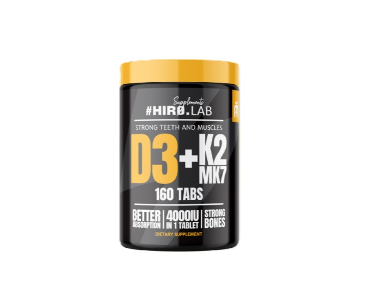 Vitamine D3 + K2 MK7 