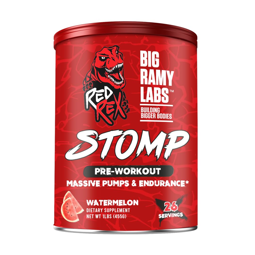 Pre Workout Red Rex Stomp 455g