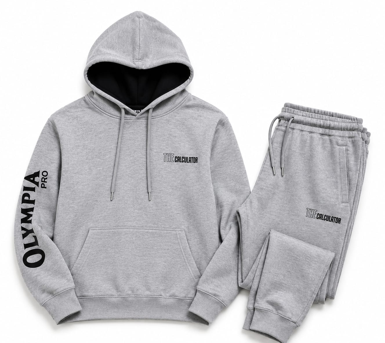 🖤 Ensemble THE CALCULATOR – Hoodie & Pantalon