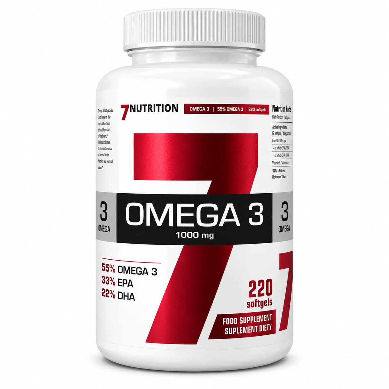 7Nutrition – Omega 3 1000 mg