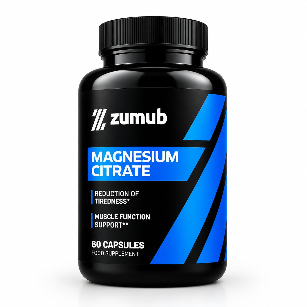 Zumub Magnesium Citrate – 60 Capsules 